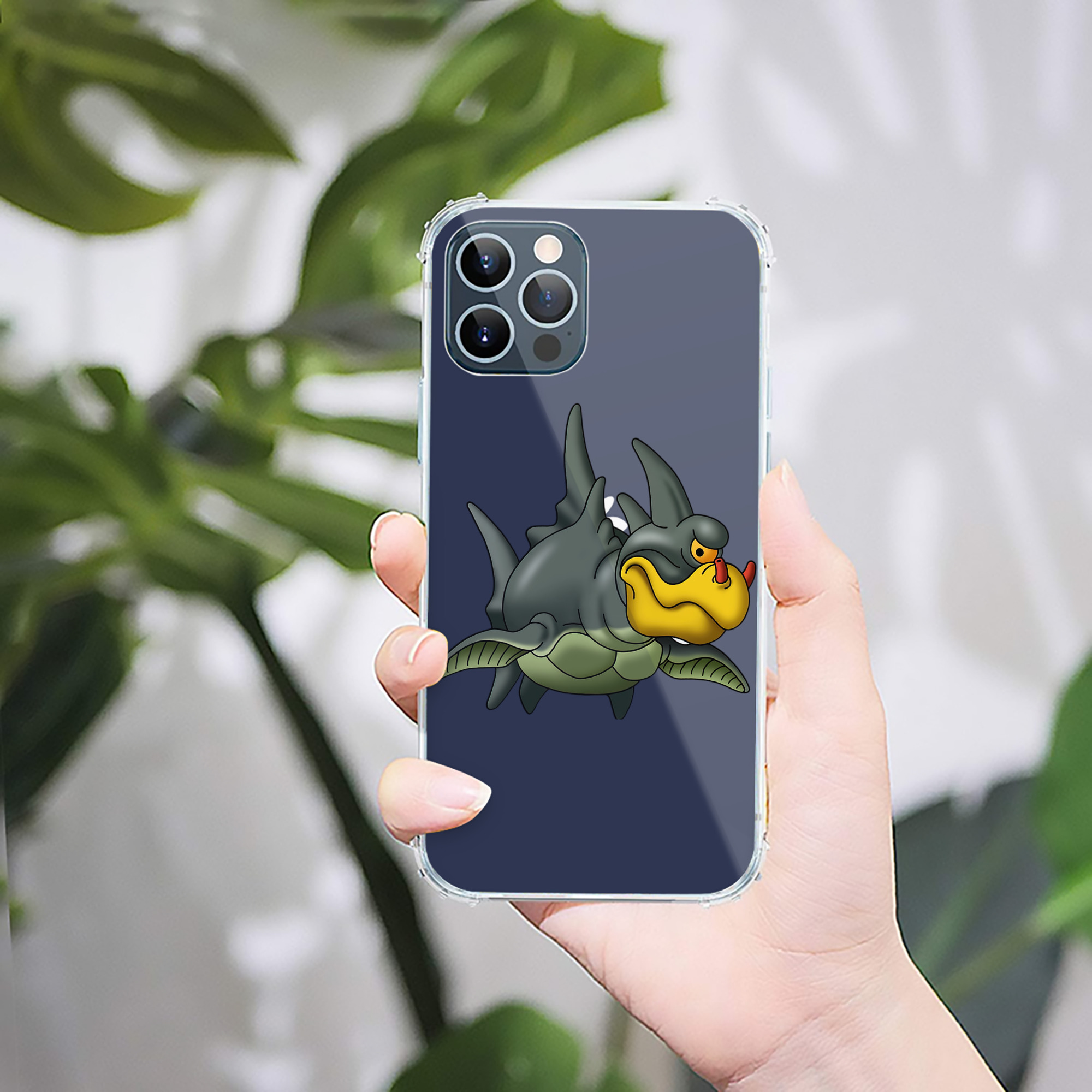 （画像用） ドラゴンクエスト Doragon Kuesuto Dragon Quest 【iPhone 12シリーズ対応】透明スマホケース（クリアソフトケース）
